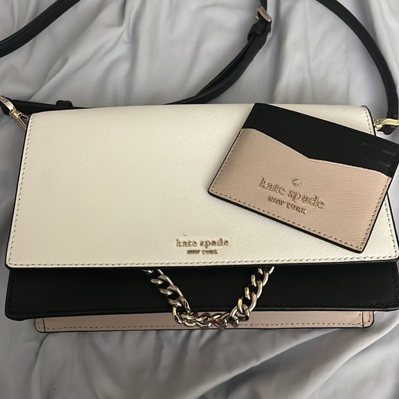 Kate Spade shoulder bag and matching card holder - Picture 2 of 15
